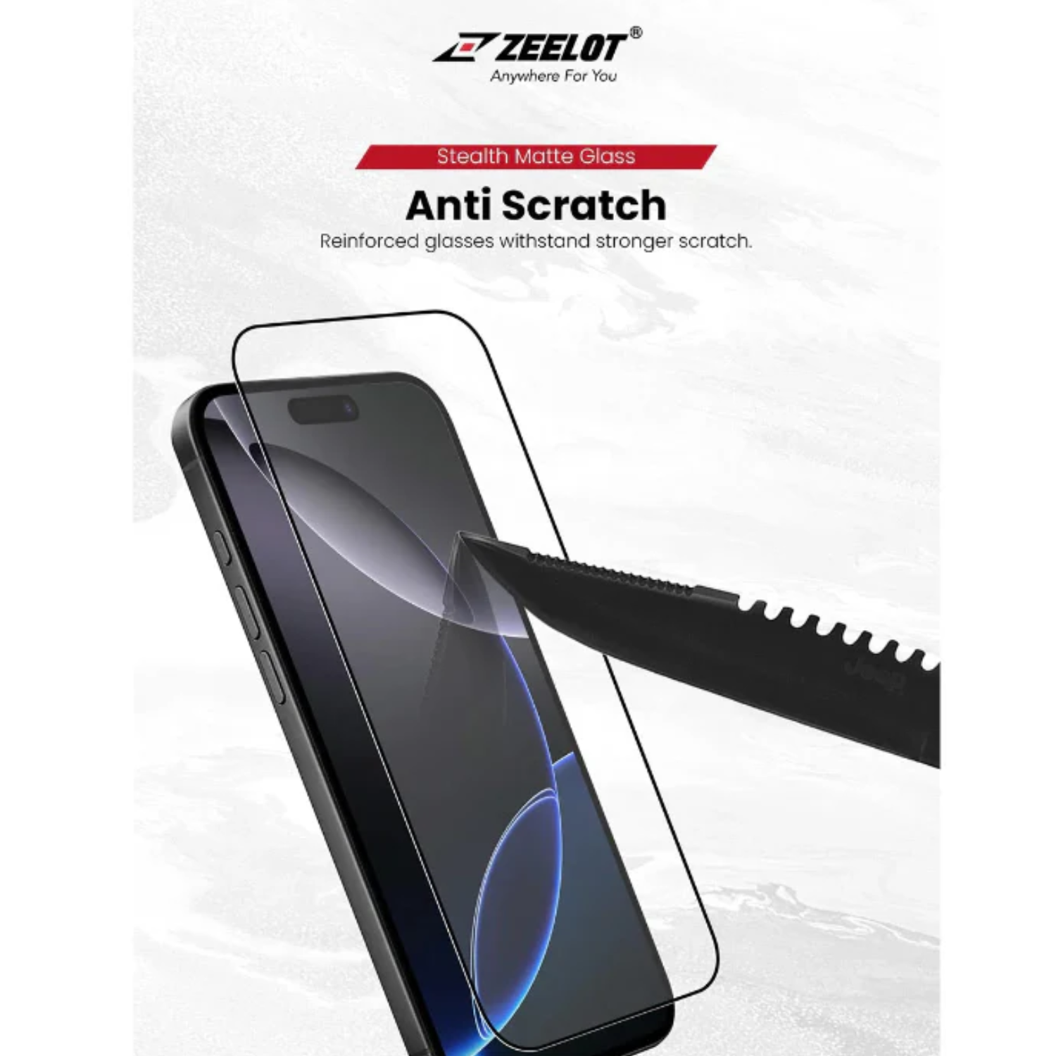 ZEELOT SOLIDsleek V2 (2.5D+) Screen Protector for iPhone 17, Air, 17 Pro, 17 Pro Max with EasyFit Installation Kit