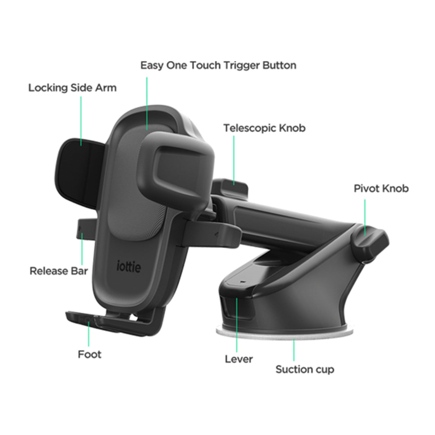iottie Easy One Touch 5 Car Mount