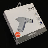 iUSB for iPhone & Android Devices with micro USB (64GB & 128GB)