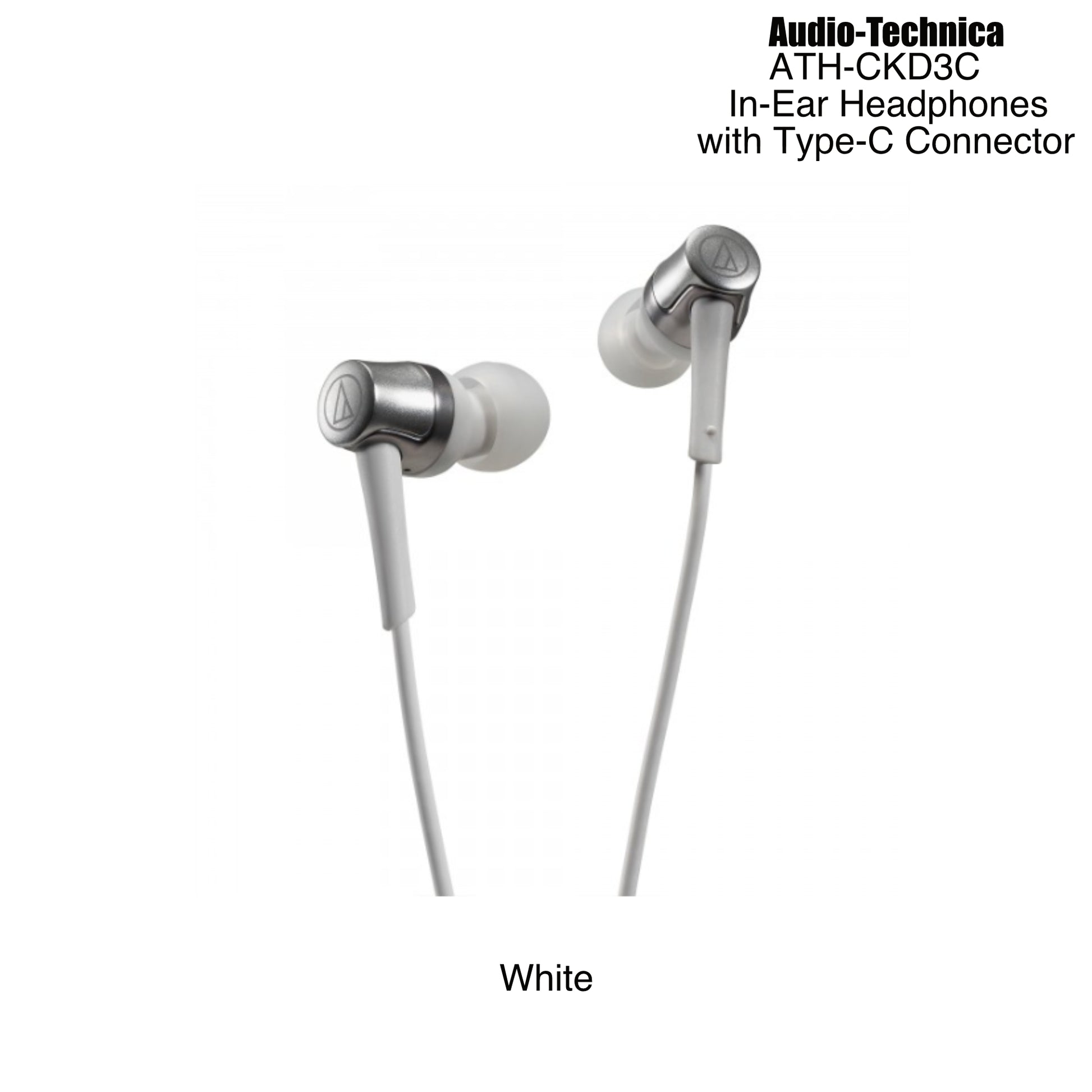 Audio-Technica ATH-CKD3C In-Ear Headphones with Type-C Connector