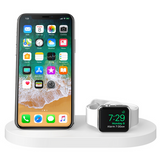 Belkin  BOOST↑UP™ Wireless Charging Dock for iPhone + Apple Watch + USB-A port (Black / White)