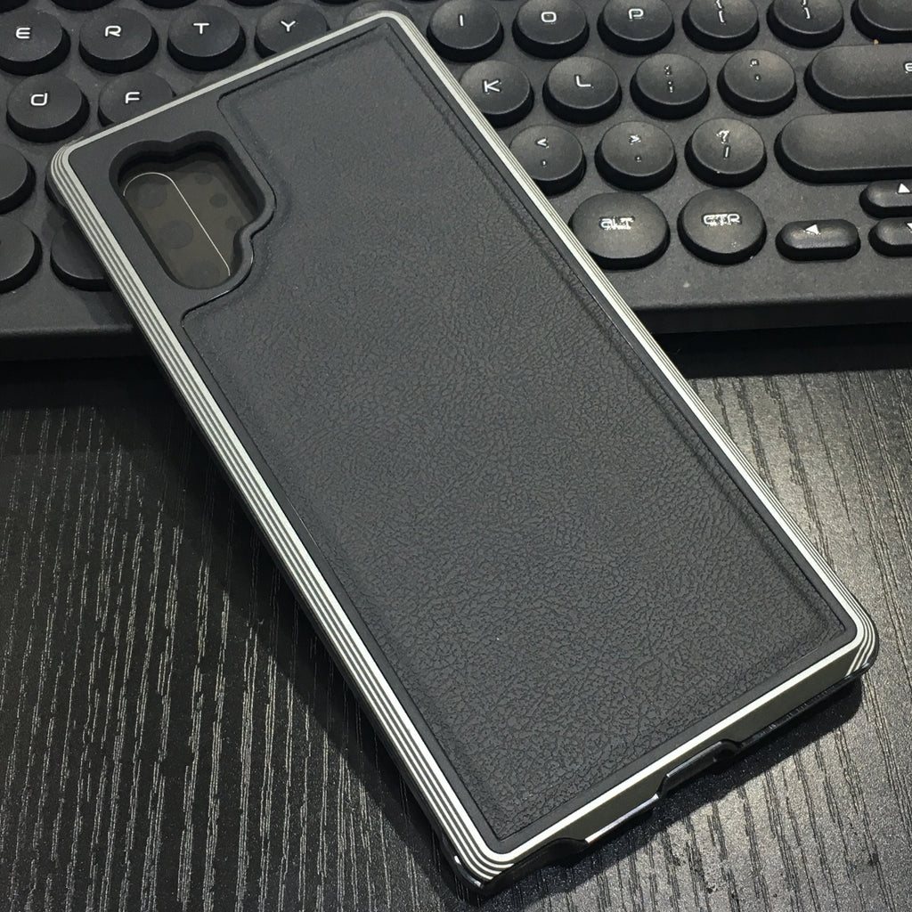 Defense Lux Leather Backcase for Note 10 Plus