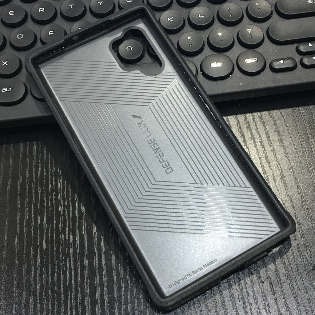 Defense Lux Leather Backcase for Note 10 Plus