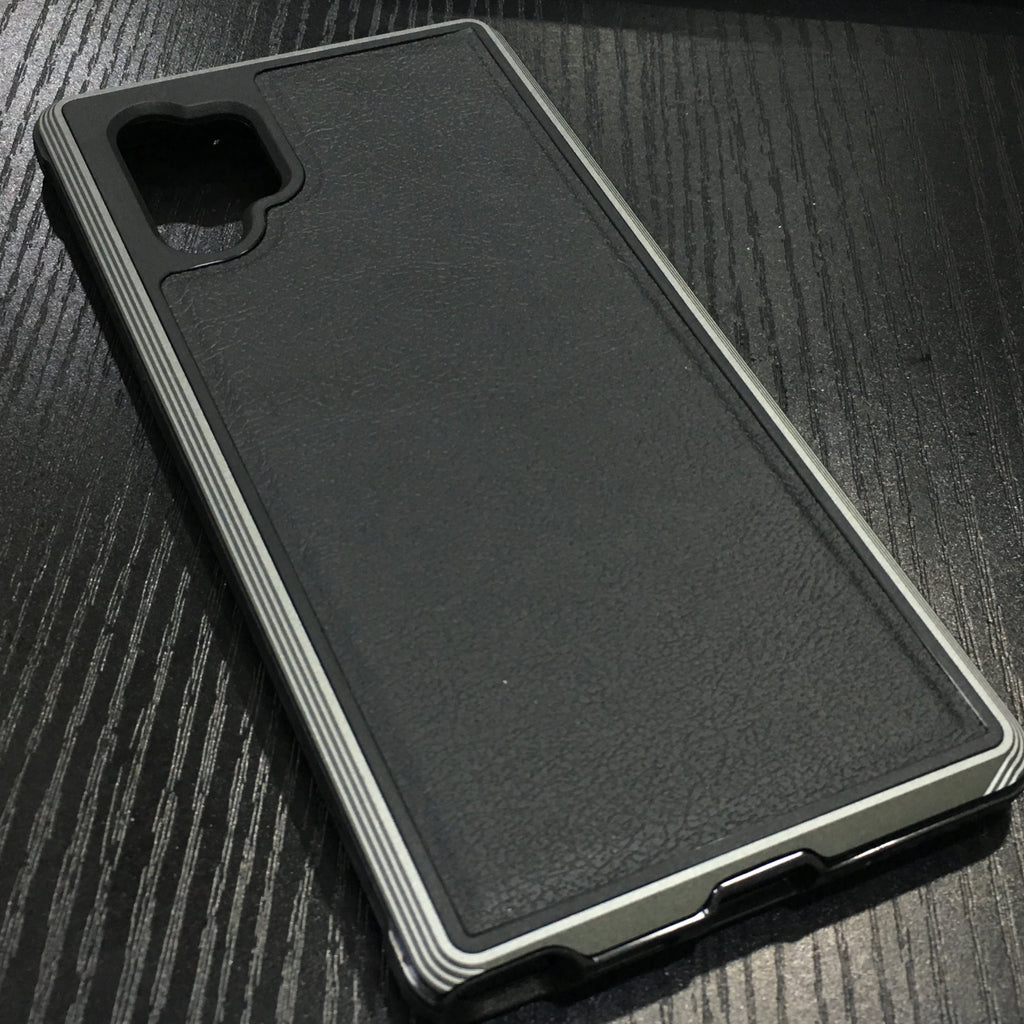 Defense Lux Leather Backcase for Note 10 Plus
