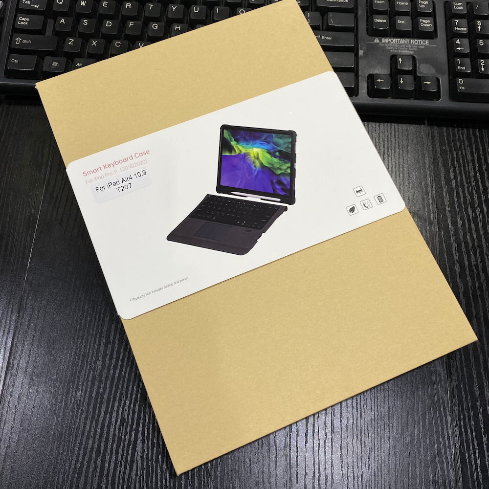 Detachable Keyboard Case with Touch Pad for iPad Pro 11" (2018/2020/2021) & Air 4