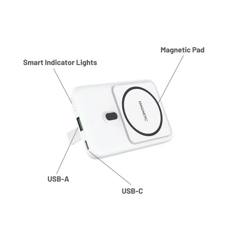Infinite.Boost MagAir Charge View V3 10000mAh PD20W Wireless Powerbank (2 Colors)