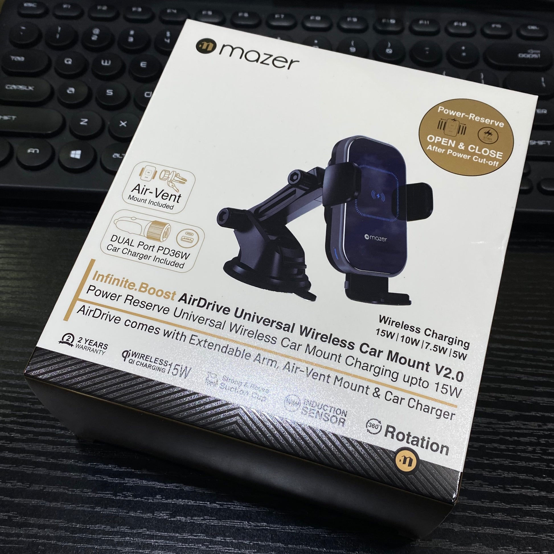 Infinite.Boost MagAir Charge View V3 10000mAh PD20W Wireless Powerbank (2 Colors)