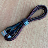 Kaku 2.8A USB C LED Charging Cable 1.2m (2 Colors)