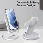 Mazer Infinite.BOOST Wi.DESK Trio Swing Wireless Charging Station 3-in-1 (Samsung)