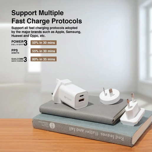 Mazer Infinite.Boost Supermini 33W Wall Charger (2 Colors)