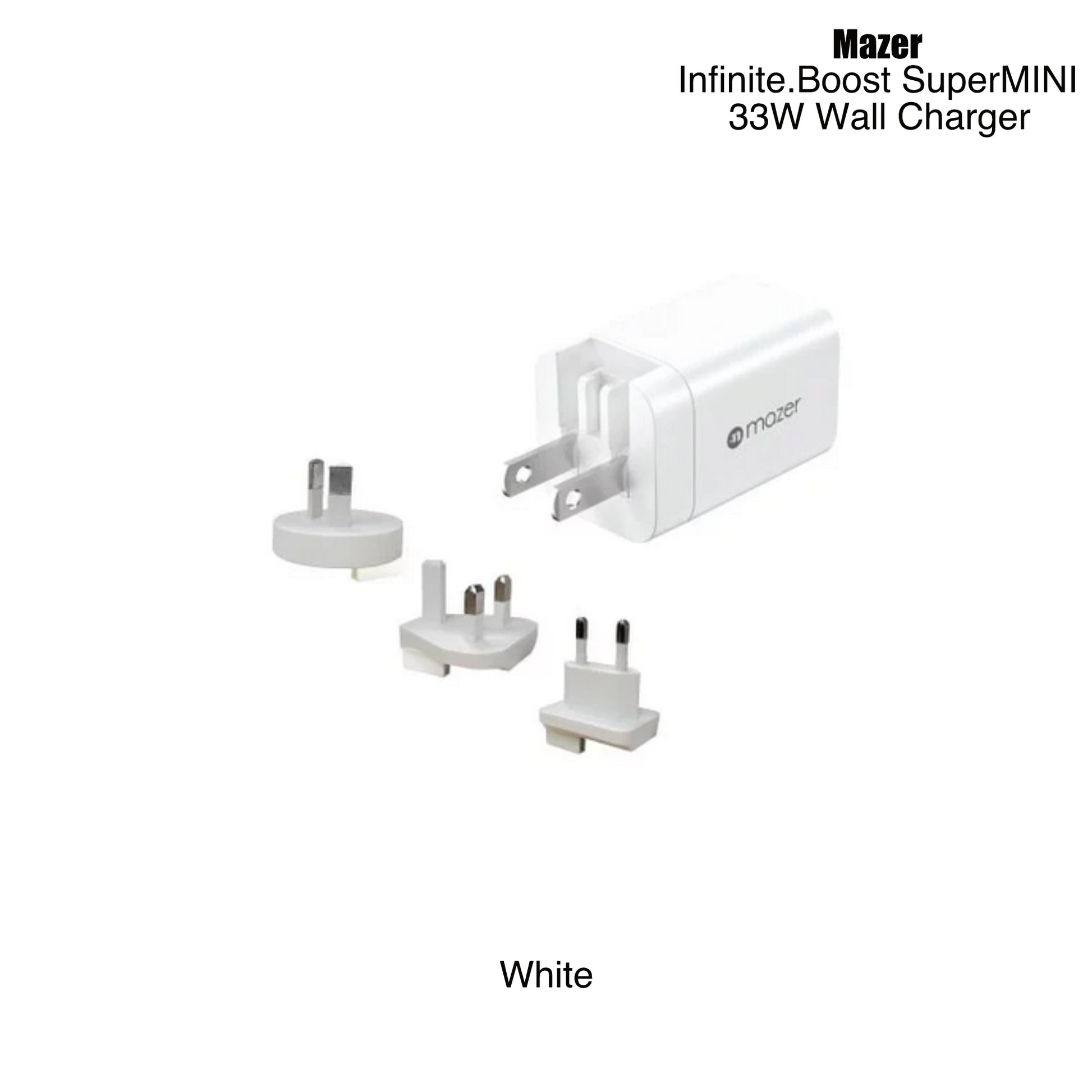 Mazer Infinite.Boost Supermini 33W Wall Charger (2 Colors)
