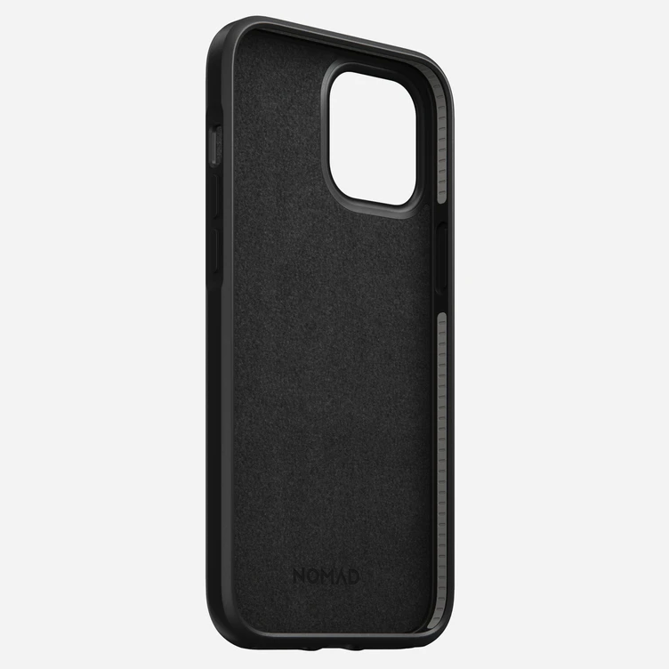 Nomad Rugged Horween Leather Case for iPhone 12 mini / 12/ 12 Pro / 12 Pro Max (Rustic Brown & Black)