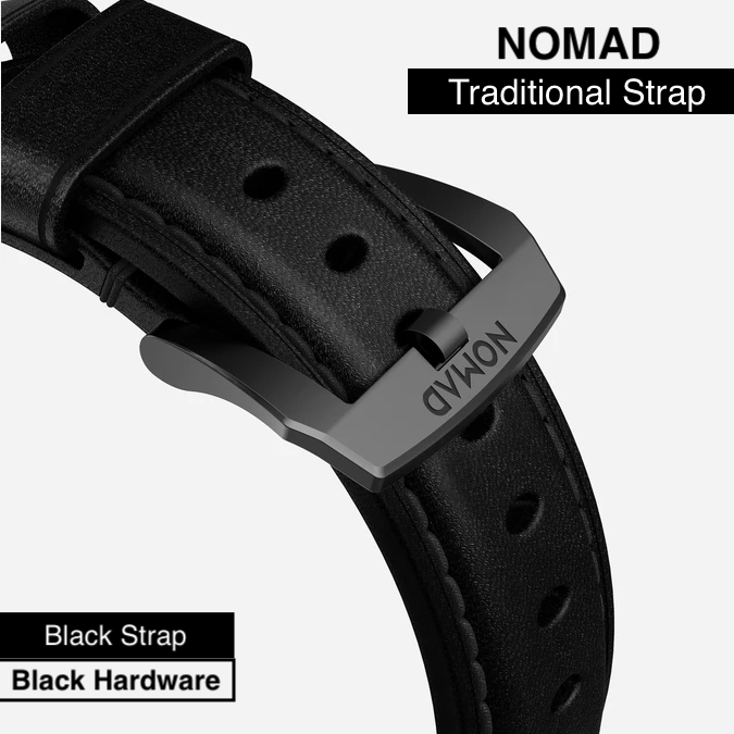 Nomad Traditional Strap for Apple Watch (42/44mm) - 2 Colours