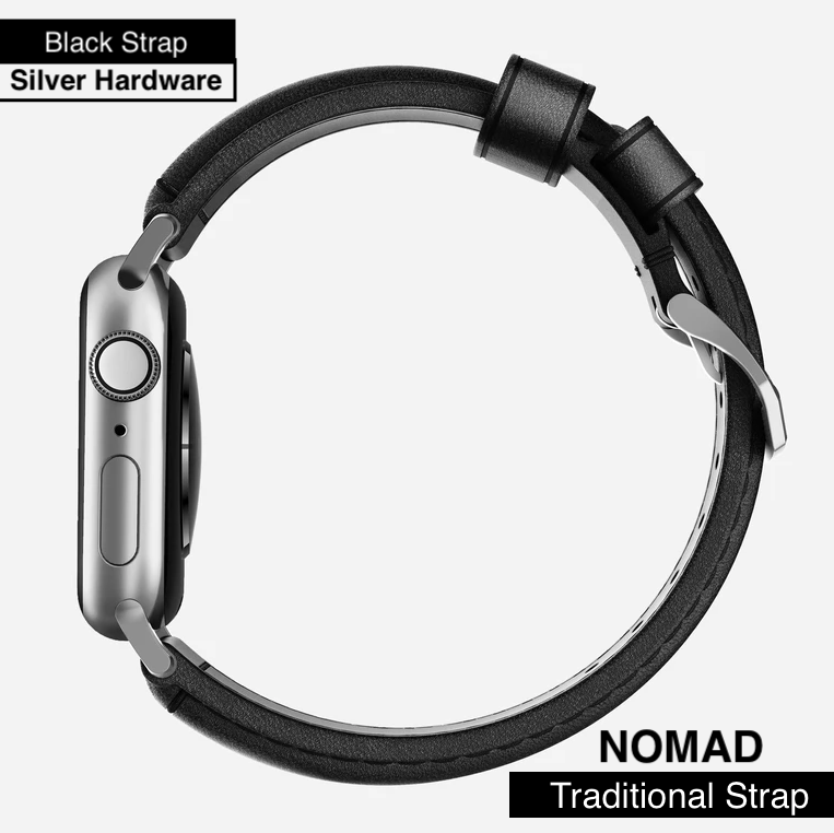 Nomad Traditional Strap for Apple Watch (42/44mm) - 2 Colours