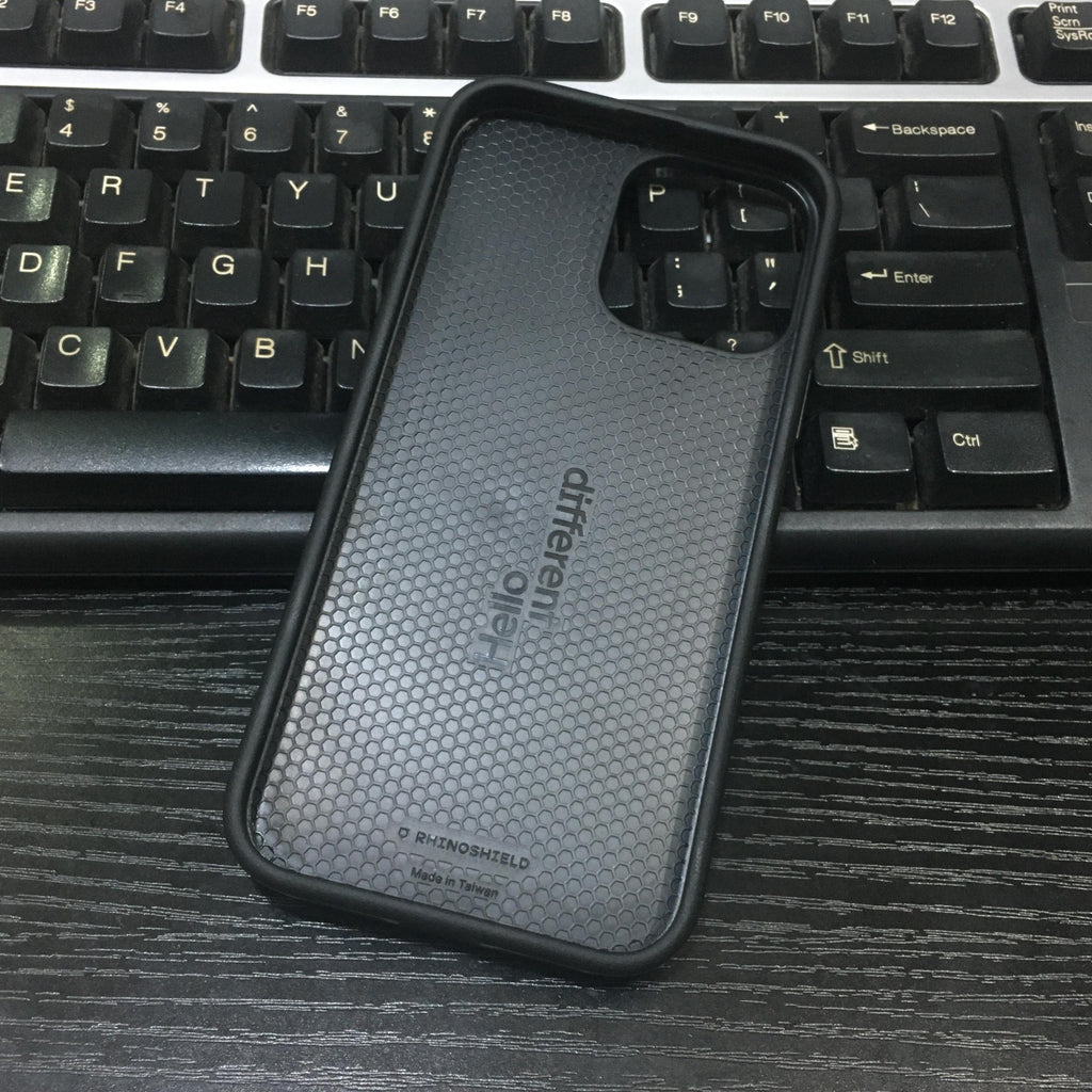 Rhinoshield Solidsuit case for iPhone 13 Pro Max (Black Leather)