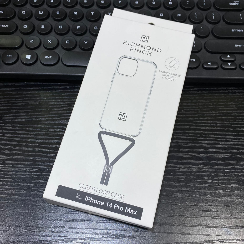 Richmond & Finch Clear Loop Case for iPhone 14 Pro/Plus/Pro Max