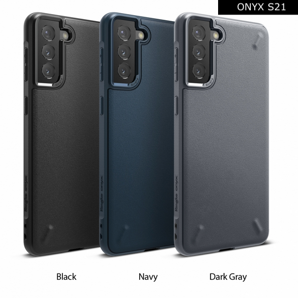 Ringke Onyx Case for S21 / S21+ / S21 Ultra (Black / Dark Gray / Navy)