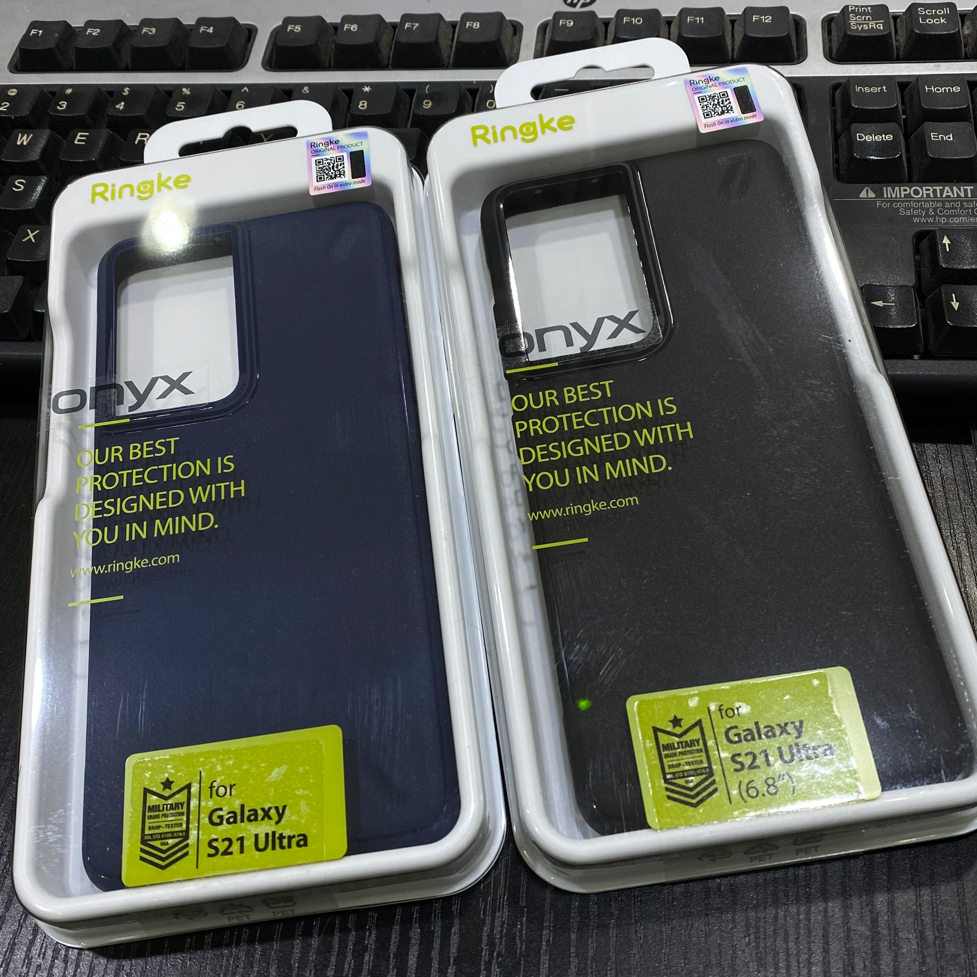 Ringke Onyx Case for S21 / S21+ / S21 Ultra (Black / Dark Gray / Navy)