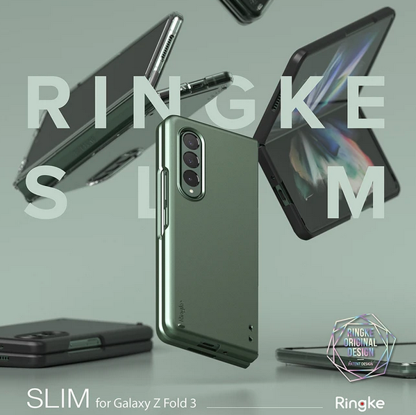 Ringke Slim for Galaxy Z Fold 3 (Clear/Matte Clear)