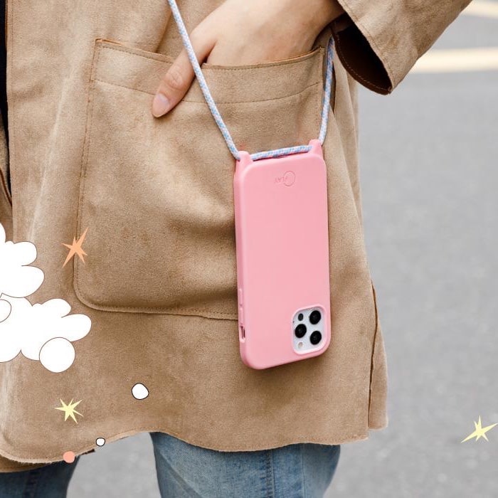 Switcheasy PLAY Silicone Protective Case with Detachable Lanyard for iPhone 12 Series