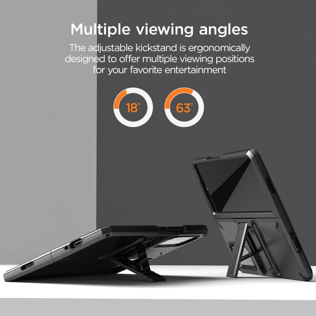 VRS Design Quickstand Pro Case for Samsung Galaxy Fold Z 2