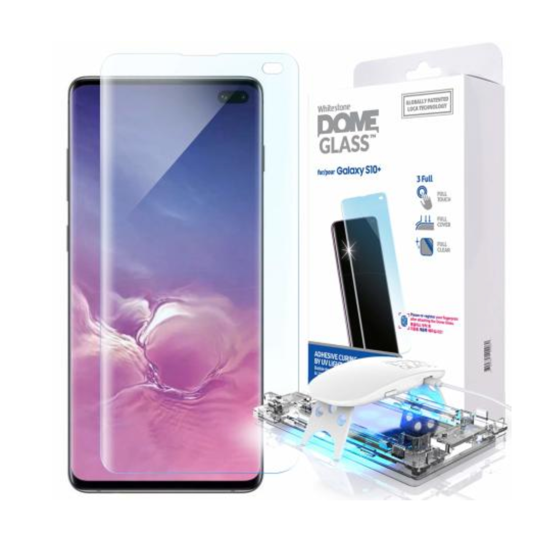 Whitestone Dome Glass for Samsung S10+