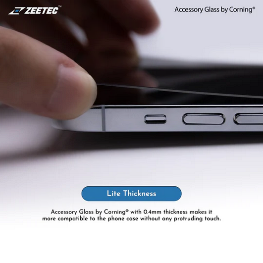 ZEETEC Accessory By Corning Tempered Glass for iP14 Series (2 Types)