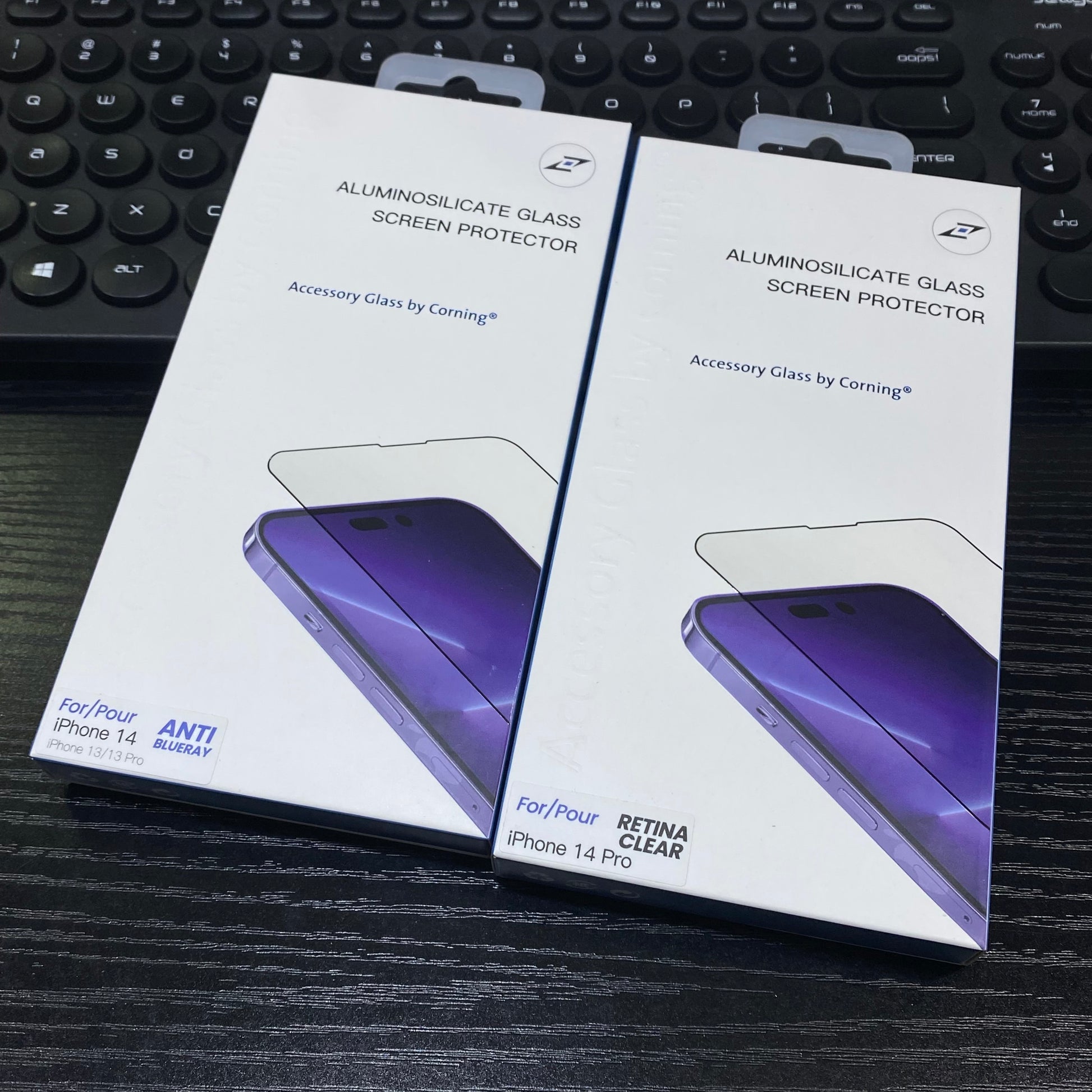 ZEETEC Accessory By Corning Tempered Glass for iP14 Series (2 Types)
