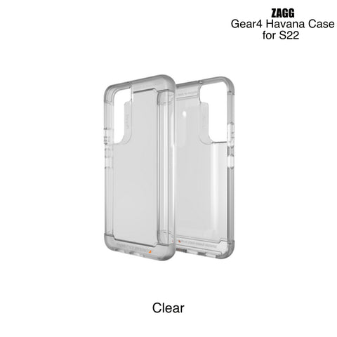 Zagg Gear4 Havana Case for S22 (Clear)