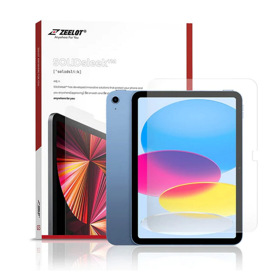 Zeelot SOLIDsleek Anti-Glare Tempered Glass for iPad 10.9" (2022)