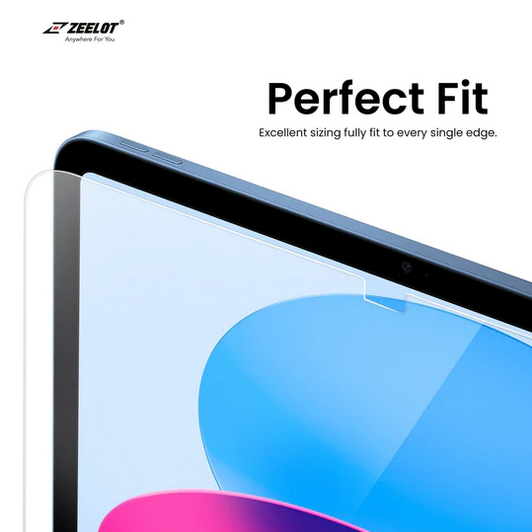 Zeelot SOLIDsleek Anti-Glare Tempered Glass for iPad 10.9" (2022)
