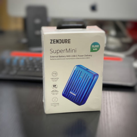 Zendure 18W Super Mini 10,000mAh USB-C/USB Powerbank (6 colors)